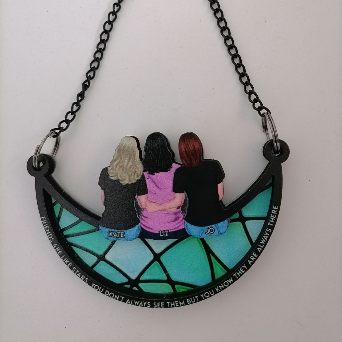 Personalized Customization Uv Printing Wood Products Patchwork Acrylic DIY Pendant Character Animal Pendant Combination