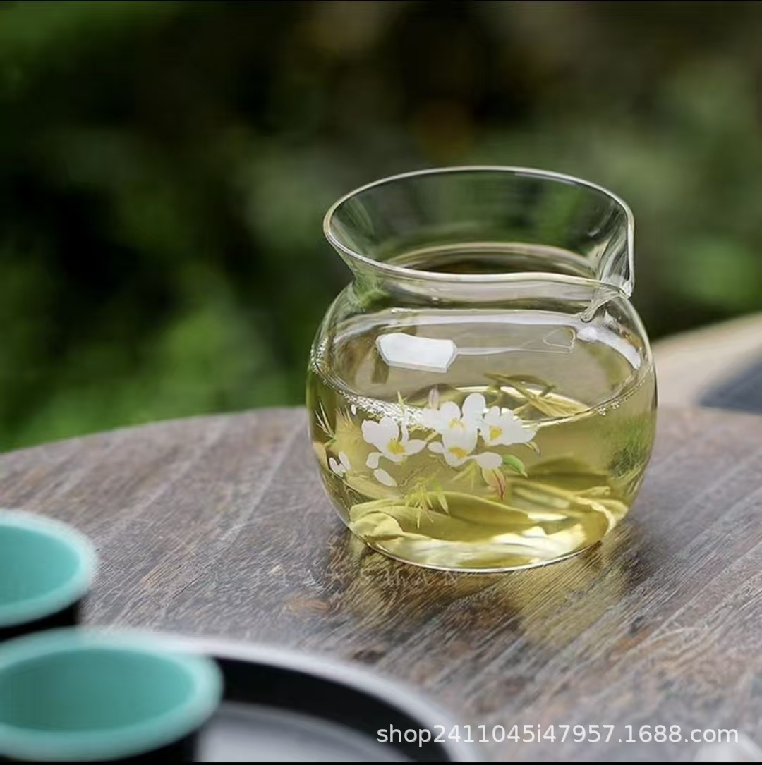 Оптовая стеклянная чаша с фильтром термостойкая для кунг-фу