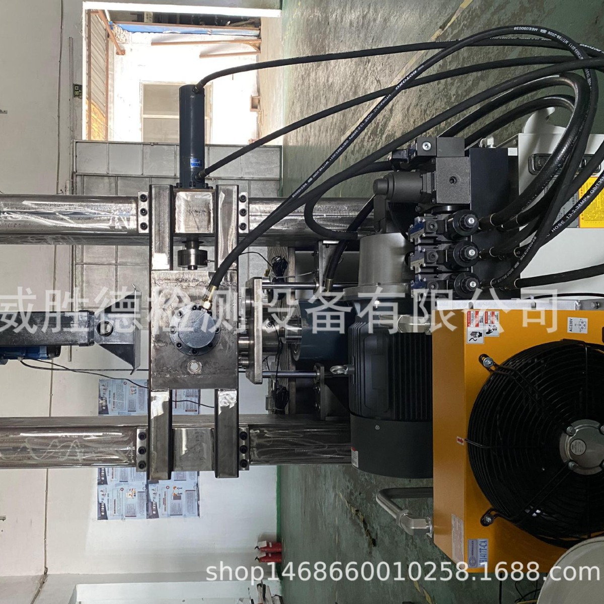 Kunshan Weishengde semi-trailer support device performance test bench static pressure test lift test machine non-standard products