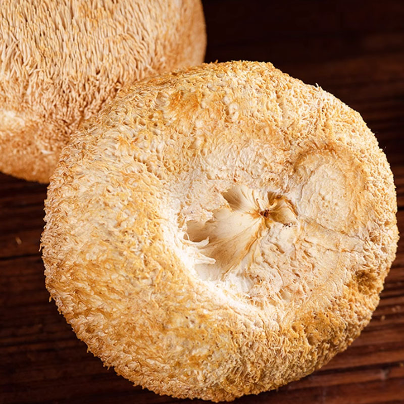 New Farm Hericium erinaceus Dry Goods Gutian Changbai Mountain Wild Hericium erinaceus Edible Mushroom Sulfur-free New Goods Can Help Powder