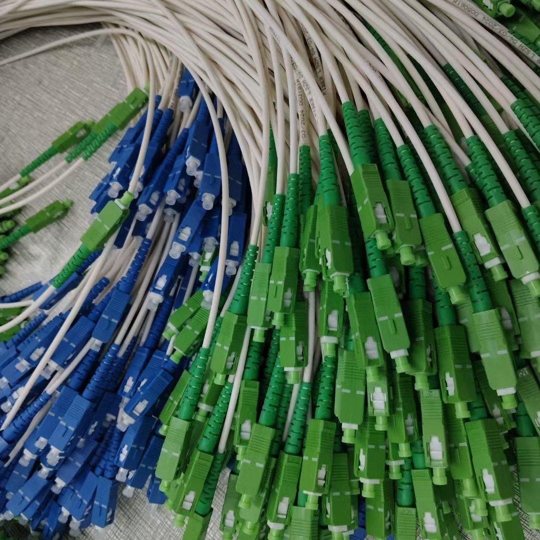 SC/APC-SC/APC Single Mode Single Core Fiber Jumper 9/125 Telecom 0.9/2.0/3.0mm Single Mode Single