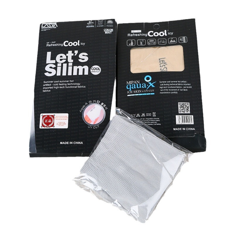 Ice Sleeve New Summer Sunscreen Sleeve Unisex Simple Fashion Hand Sleeve UV Protection Driving Cycling Ice Sleeve