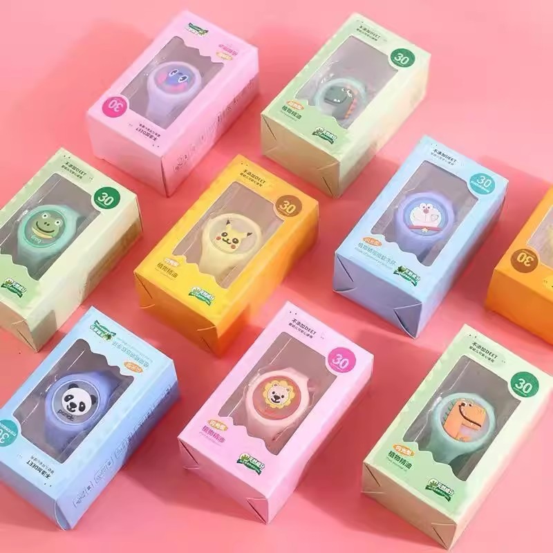 Cartoon Flash Anti-Mosquito Bracelet Luminous Flashing Anti-Mosquito Toy Children's Anti-Mosquito Watch Summer Mosquito Repellent Anti-Mosquito Bracelet