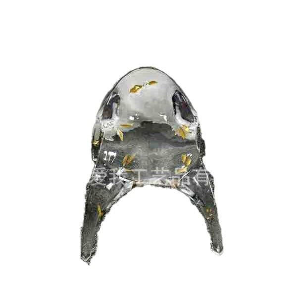 Designer Art Chair Hotel High-End Seat Transparent Ice Crystal Art Living Room Chair High-End Place Seat Source