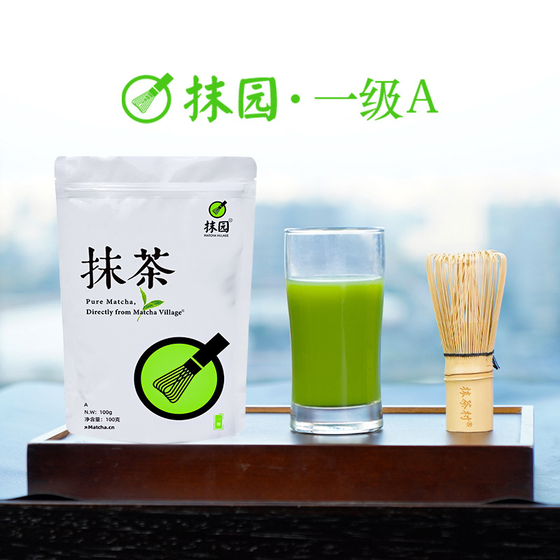Moyuan a First-Class 100g Matcha Powder for Baking, Green Color, Even Thinness