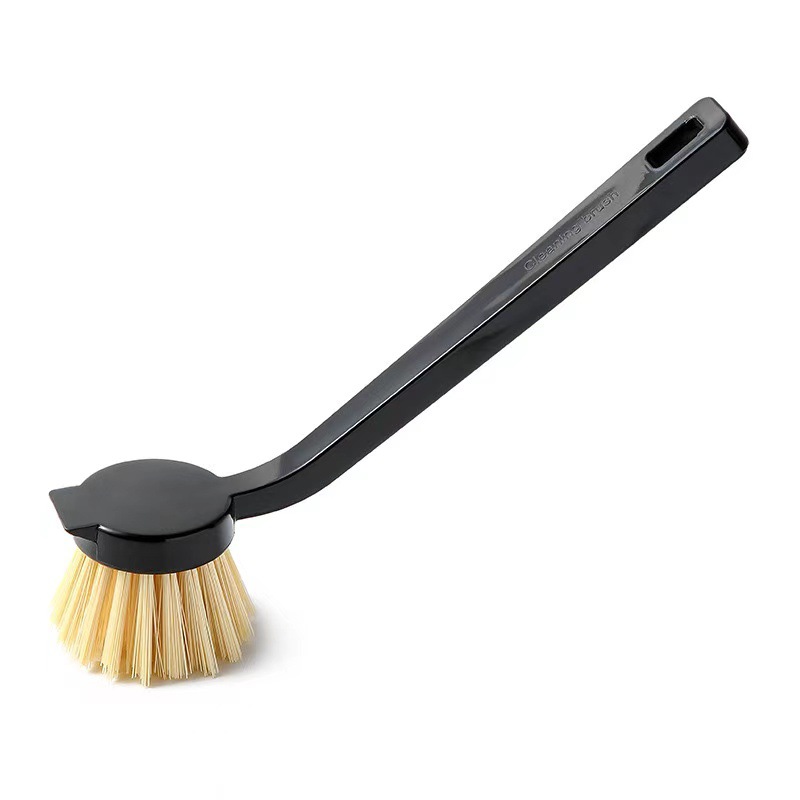 Household Long Handle Pot Brush Kitchen Cleaning Washer Brush Long Washer Cleaning Brush Non-oiled Stove Brush