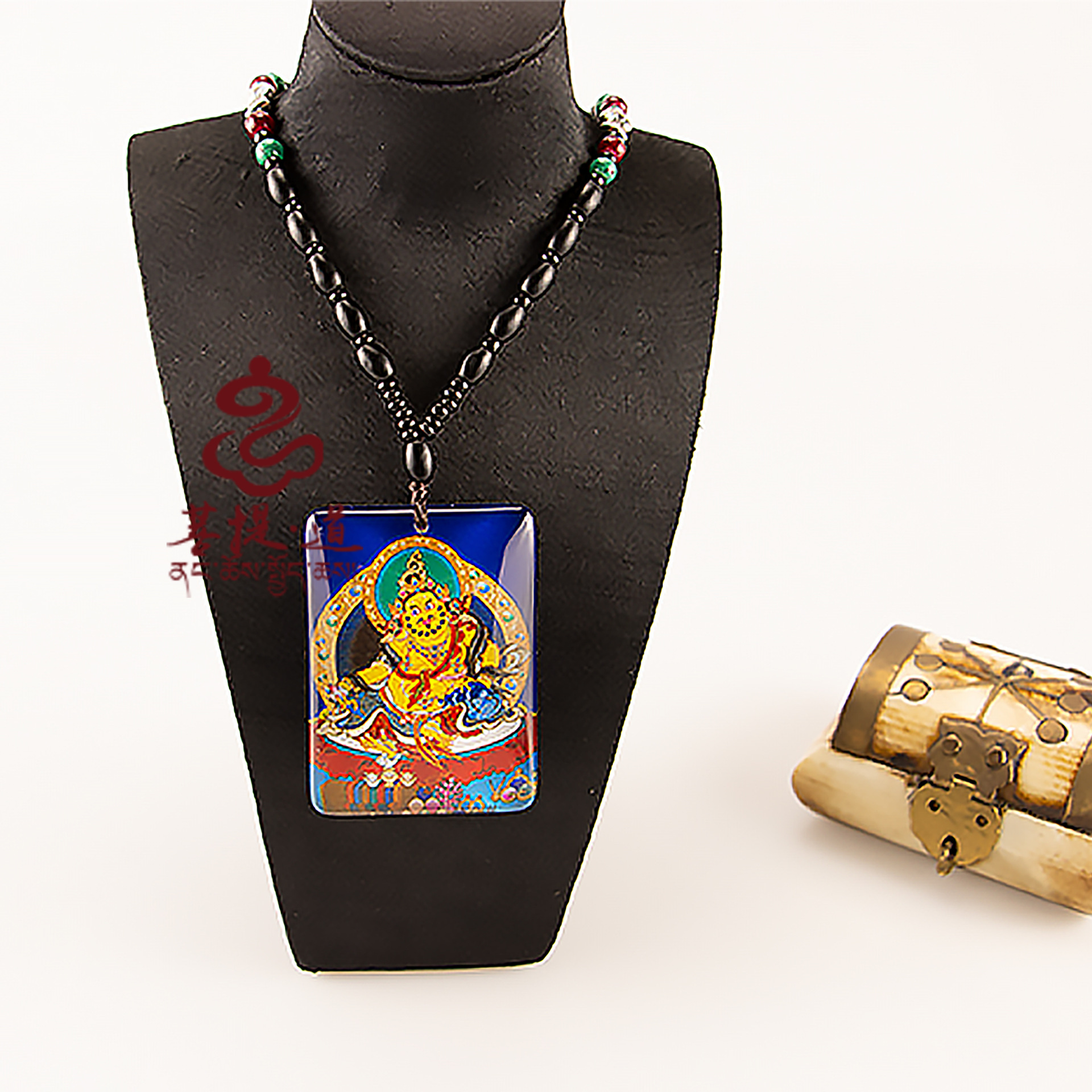 Новая ожерелье Тангка, ручная роспись, подвеска Будды