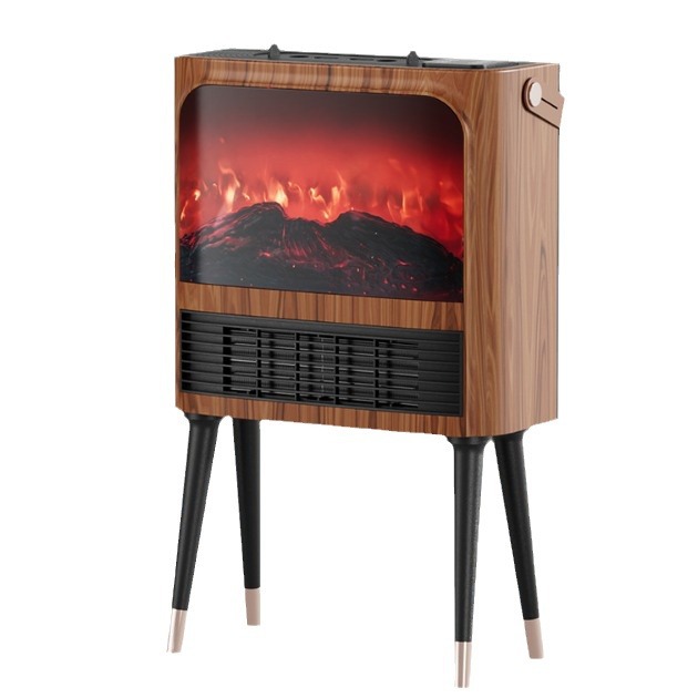 Simulated Flame Mountain Fireplace Heater Energy-Saving and Electricity-Saving Bedroom Home Heater Fast Heating Cross-Border 3D Wall-Mounted