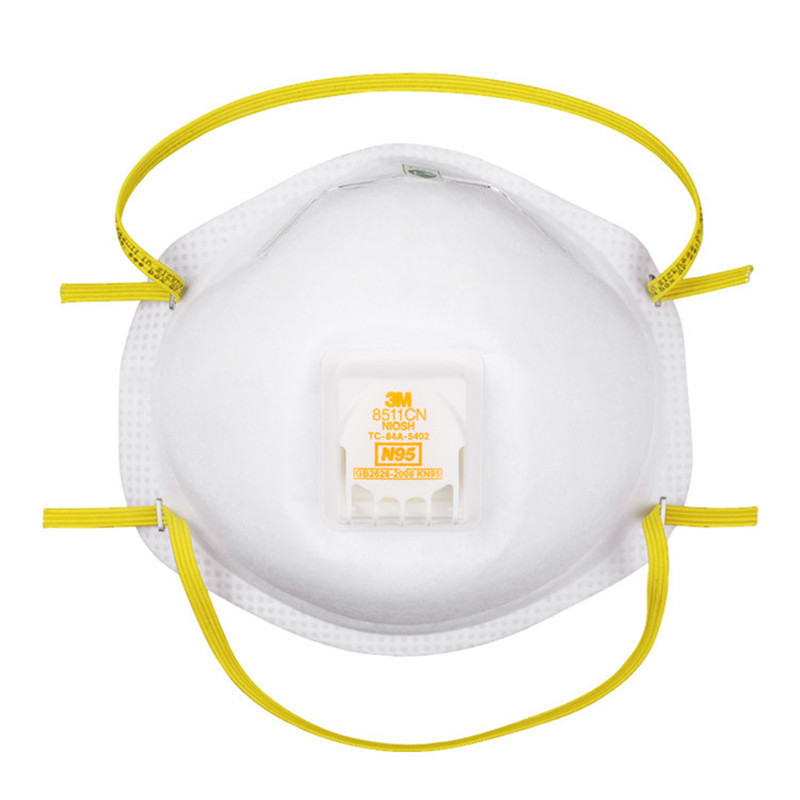 Genuine 3M8511Cn Mask Round Mask Moisture-Proof Heat-Proof Stuffiness-Proof American Niosh Mask Labor Protection Mask