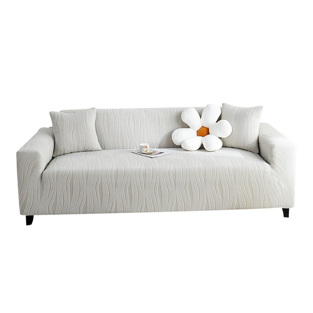 Cross-border Stretch All-inclusive Sofa Cover Lazy Man Anti-cat Scratch Four Seasons Universal One-piece Jacquard Fleece Sofa Cover