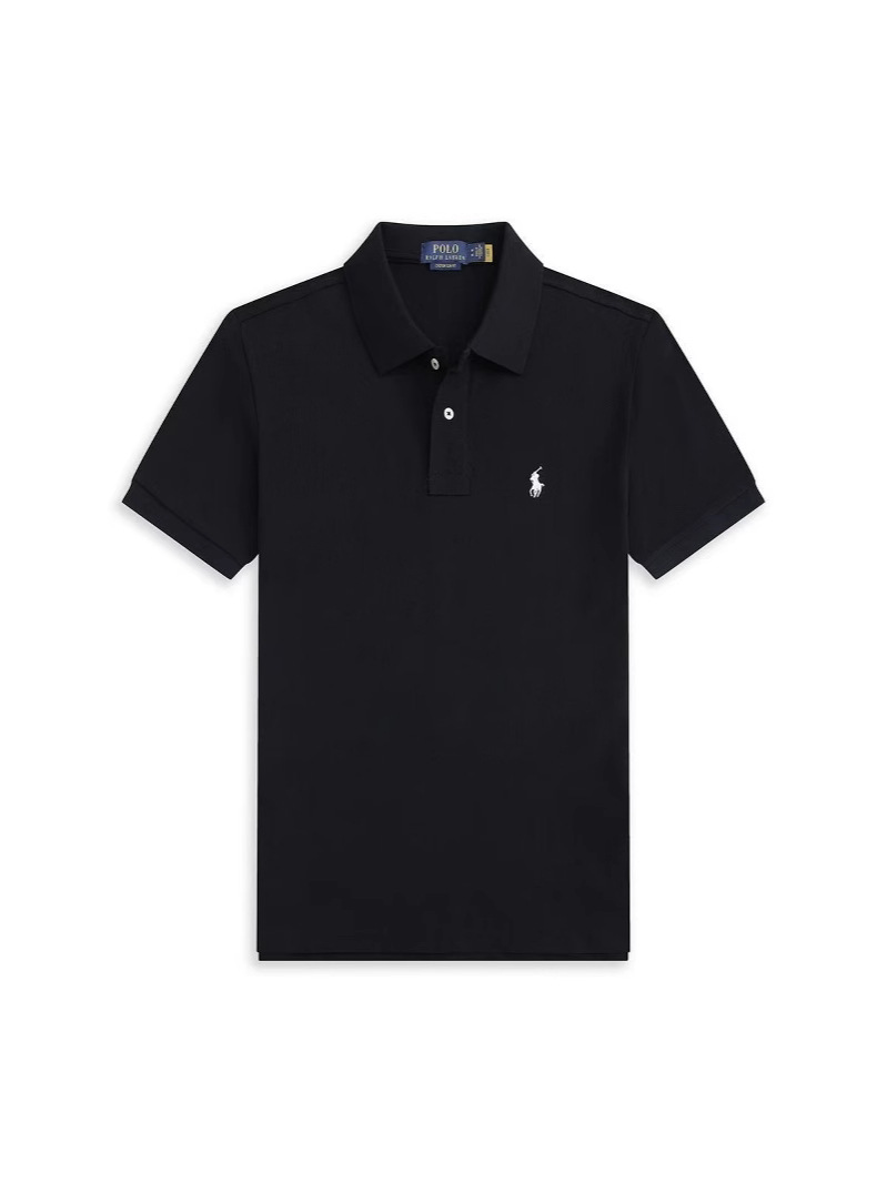 Summer New Foreign Trade Pony Embroidered Polo Shirt Men's and Women's Casual Cotton Short-sleeved Business Lapel T-shirt