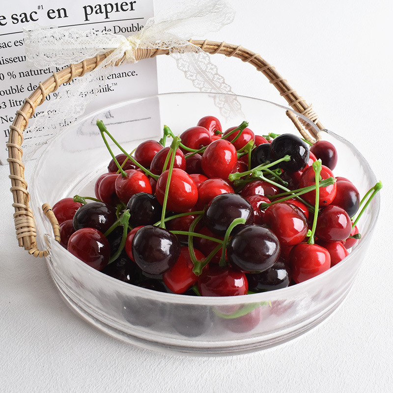 Simulation Foam Fruit Cherry Car Fake Fruit Model Home Furnishings Shop Decoration Painting Room Props