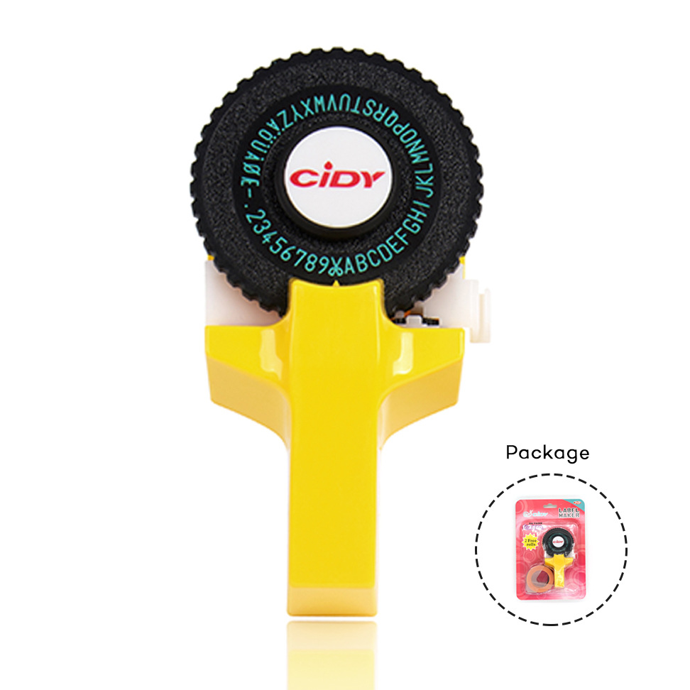 Douyin's Same Mini Manual Printer Xidi C101 Label Embossed Tape Printer Hand Account Small