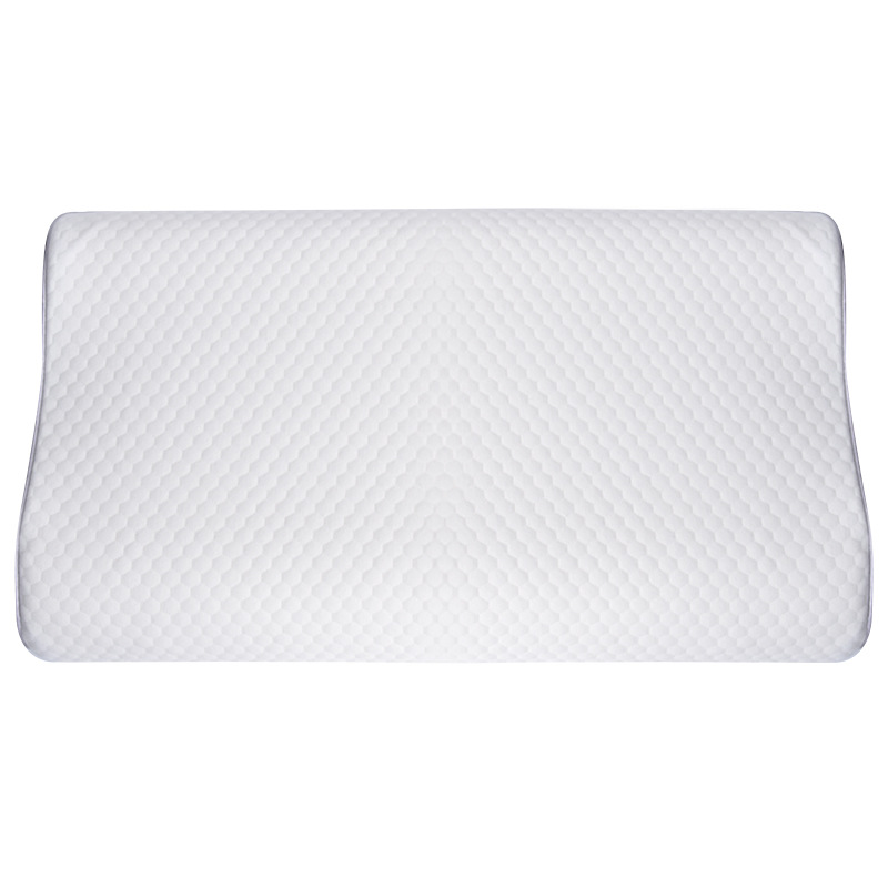 Cross-border main push high-density memory pillow slow rebound space memory cotton pillow core wave cervical protection pillow wholesale