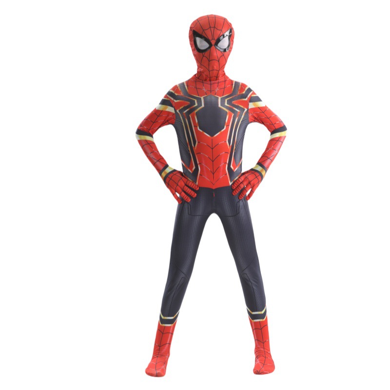 Halloween Spider-Man leotard jumpsuit child cosplay Myers Hero Expedition Adult Costume