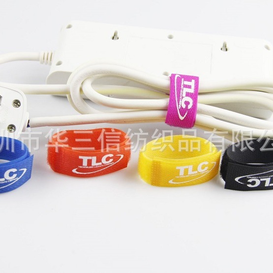 Data Cable Storage Artifact Velcro Tie Cable Organizer Computer Cable Tie Desktop Wiring Fixed Strap