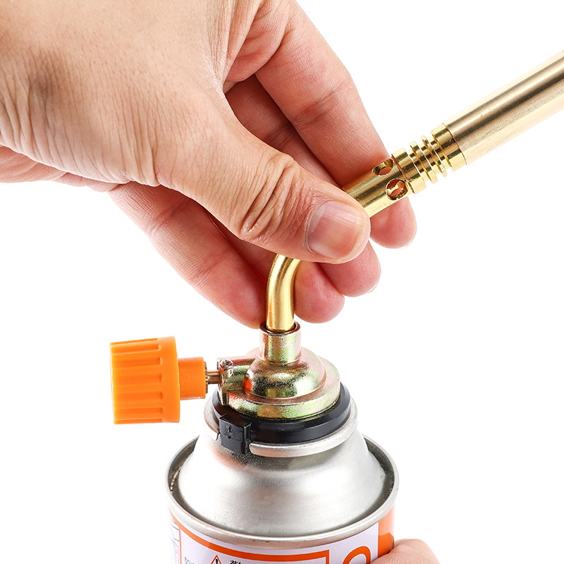 7001 spray gun handheld cassette gas tank spray gun baking ignition gun home outdoor barbecue high temperature welding gun igniter