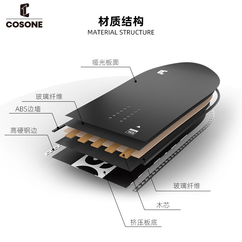 Youze Snowboard Novice Small Blackboard Entry Advanced Snowboard All-round Board Snowboard Park Flat Flower