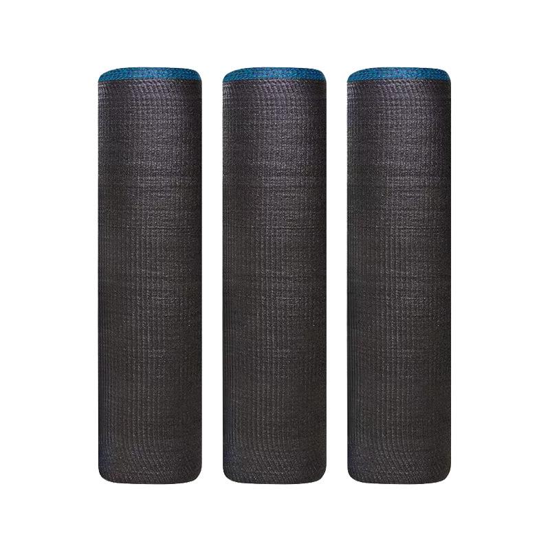 Greenhouse sunshade net agricultural roll black sunscreen heat insulation shade net 6-pin encryption 10 m wide sunshade net