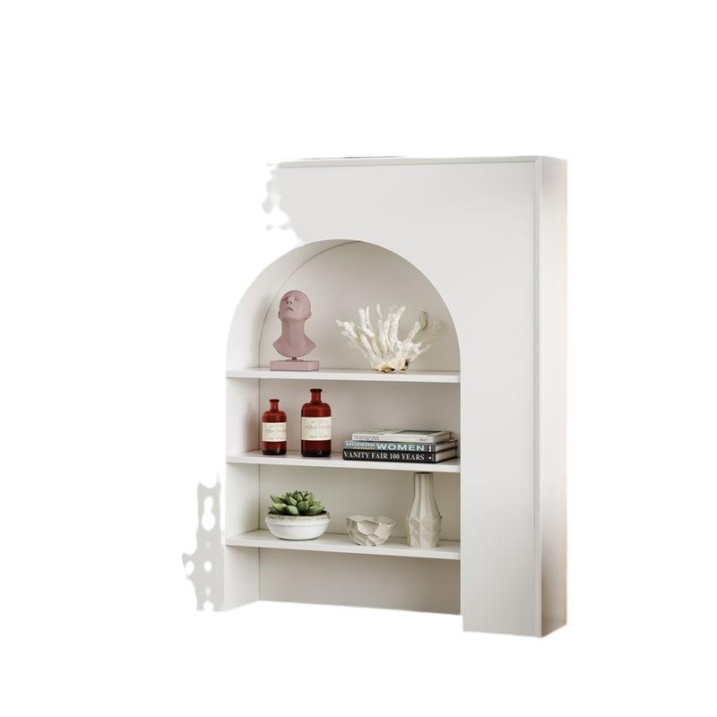 Fireplace Decorative Cabinet Simple Modern Living Room Entrance Cabinet Live Room Decoration Display Cabinet Side Cabinet White