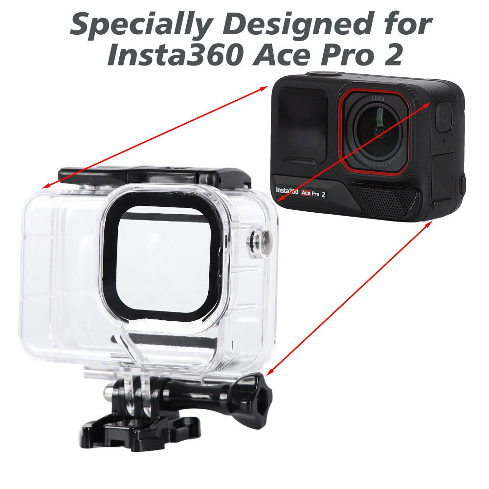 Suitable for Insta360Acepro 2Nd Generation Diving Shell Underwater Shooting Protective Shell