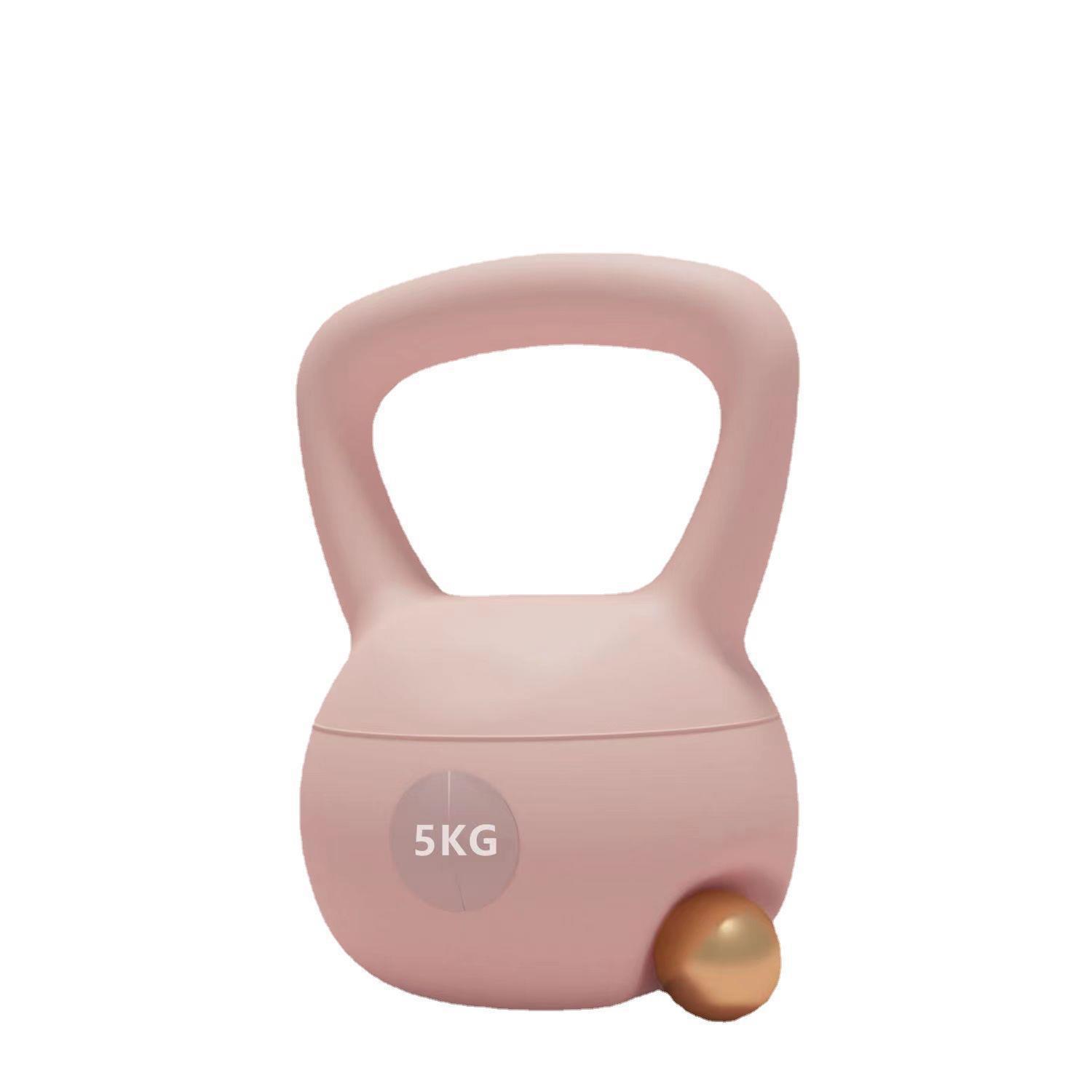 Soft Kettlebell Women's Fitness Equipment Wholesale 5kg Hip Training Hip Squat Pot Dumbbell Men's Strength Training