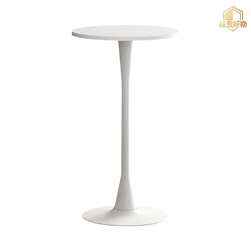 Bar Table Modern Simple High-foot Table Round Household Commercial Bar Table and Chair Combination Balcony Casual Metal Bar Table