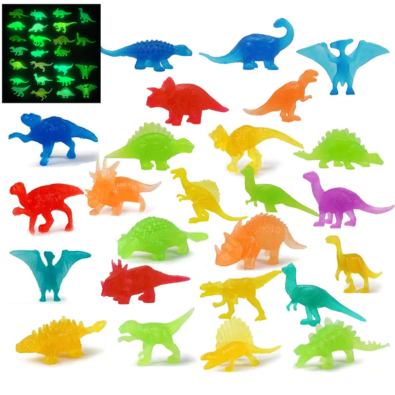 Разнообразные светящиеся динозавры юрского периода модель тираннозавра детские археологические креативные игрушечные аксессуары оптом