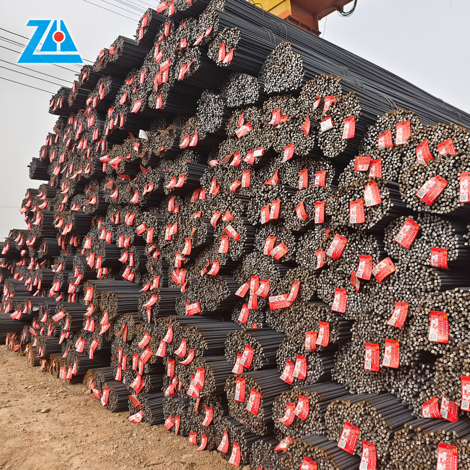 Shockproof Threaded Steel Ribbed Steel Bar Disc Round Three-Level Shockproof Steel Bar Hrb400E Shanghai Low Price Wholesale Disc Snail