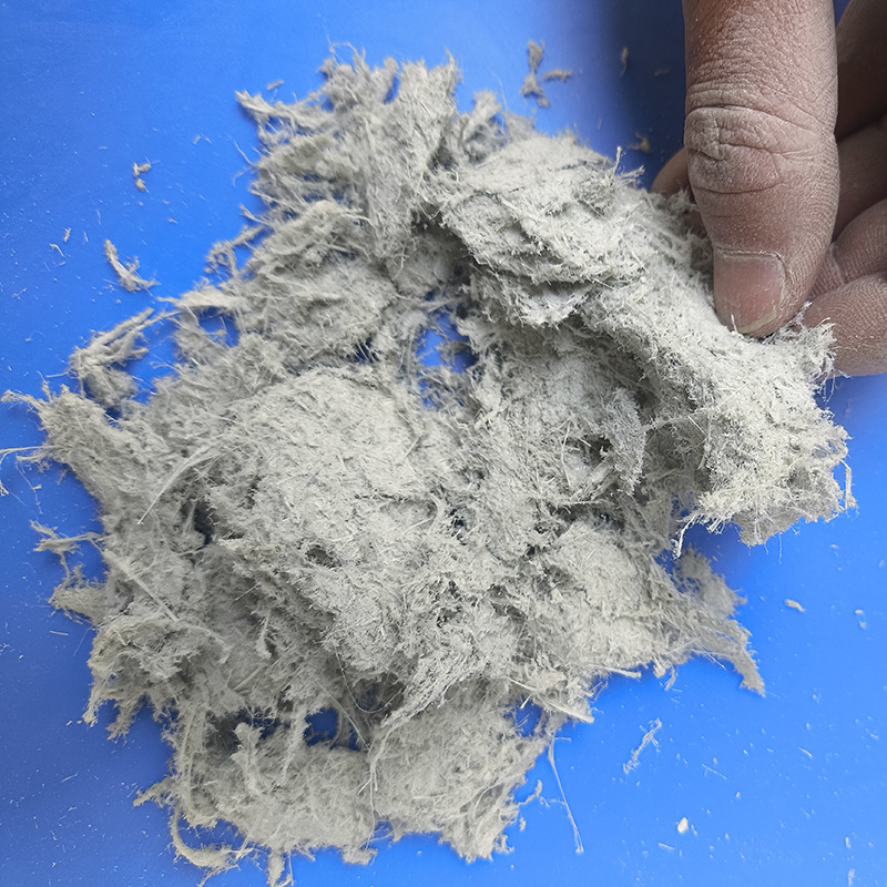 Magnesite Fiber Brake Pads Magnesite Fiber Mineral Fiber for Fireproof Coating