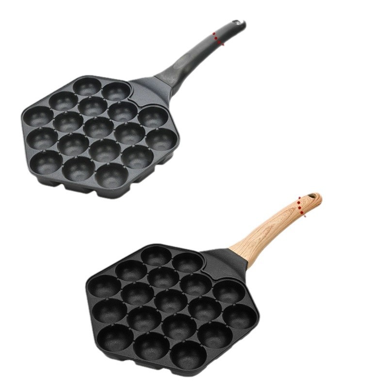 Multifunctional Non-Stick Stall Household Egg Waffle Machine Baking Pan Octopus Ball Machine Mold Small Cake Mold