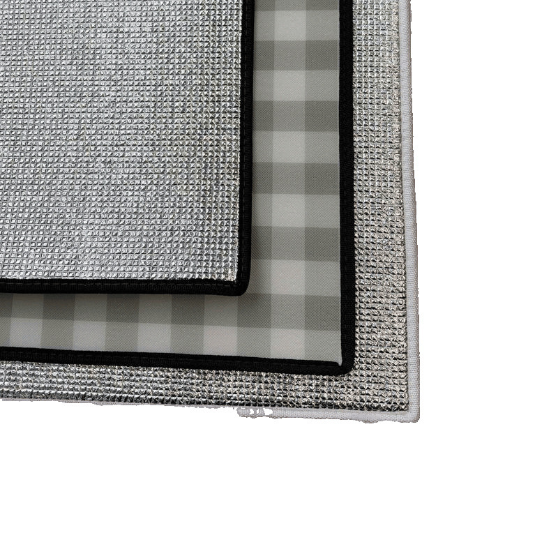 Window Sun Protection Insulation Film Sun Room Balcony Glass Household Sunshade Magnetic Sticker Sunshade Artifact Aluminum Foil Film