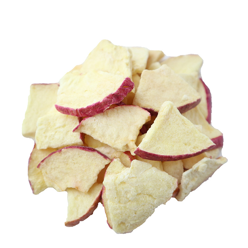 FD freeze-dried apple slices with skin factory bulk wholesale casual snacks freeze-dried fruit apple chips