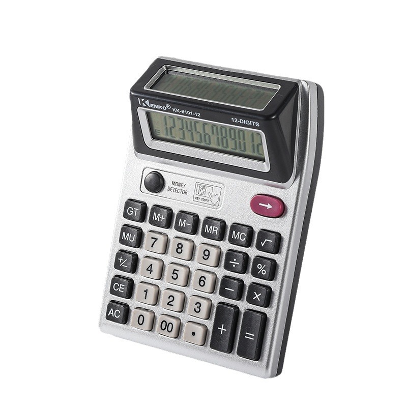 12-bit double-sided screen desktop calculator wholesale financial accounting office dedicated 8101 computers