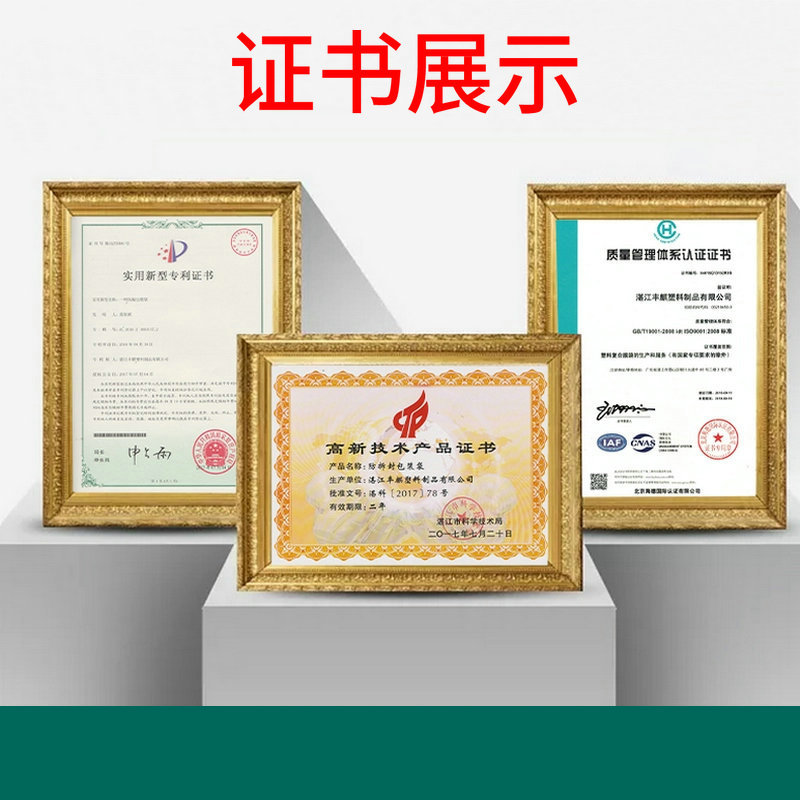 Fengqi Composite Anti-counterfeiting Vacuum File Bag Bank File Bag Transparent Encapsulation Bill Security Anti-counterfeiting Vacuum A4