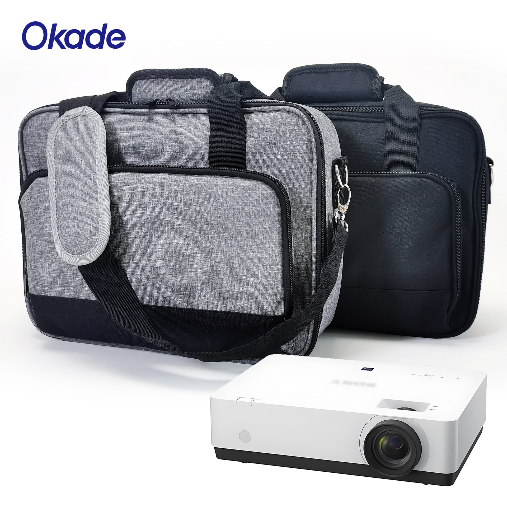 Сумка для проекторов Okada, черная, с большой емкостью