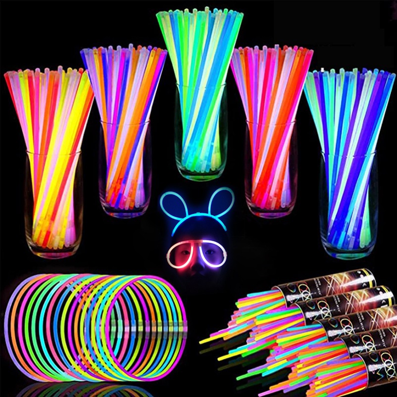Fluorescent Stick Toy Luminous Bracelet Music Festival Party Luminous Bracelet DIY Creative Colorful Children's Toy Wholesale