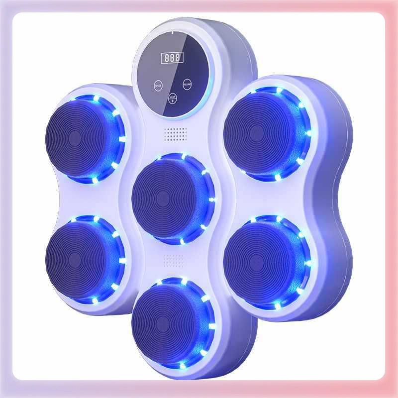 ✅ Smart Music Boxing Machine Home Adult Wall Target Children's Percussion Reaction Indoor Electronic Target Sparring Trainer