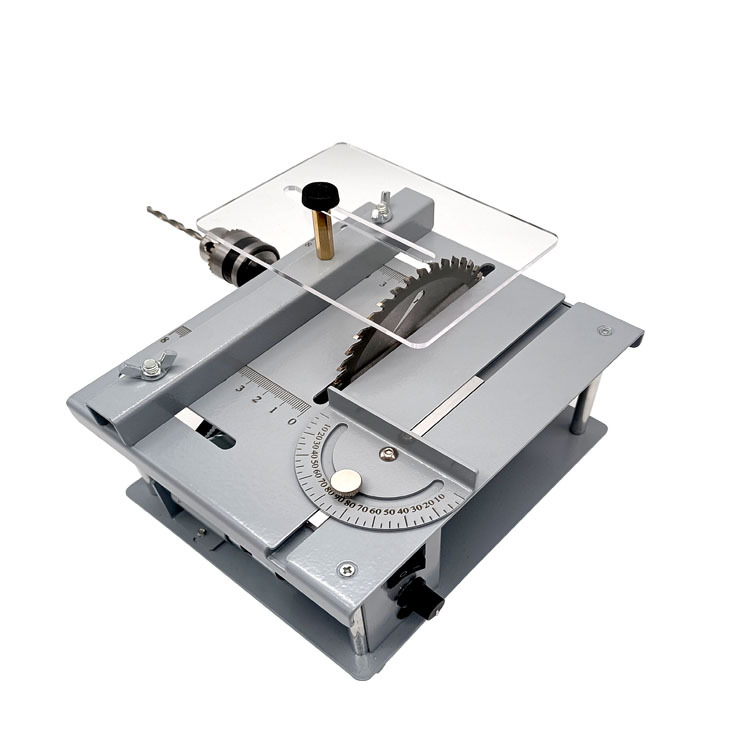 Small multi-functional mini table saw drama DIY model precision chainsaw mini metal small household cutting machine