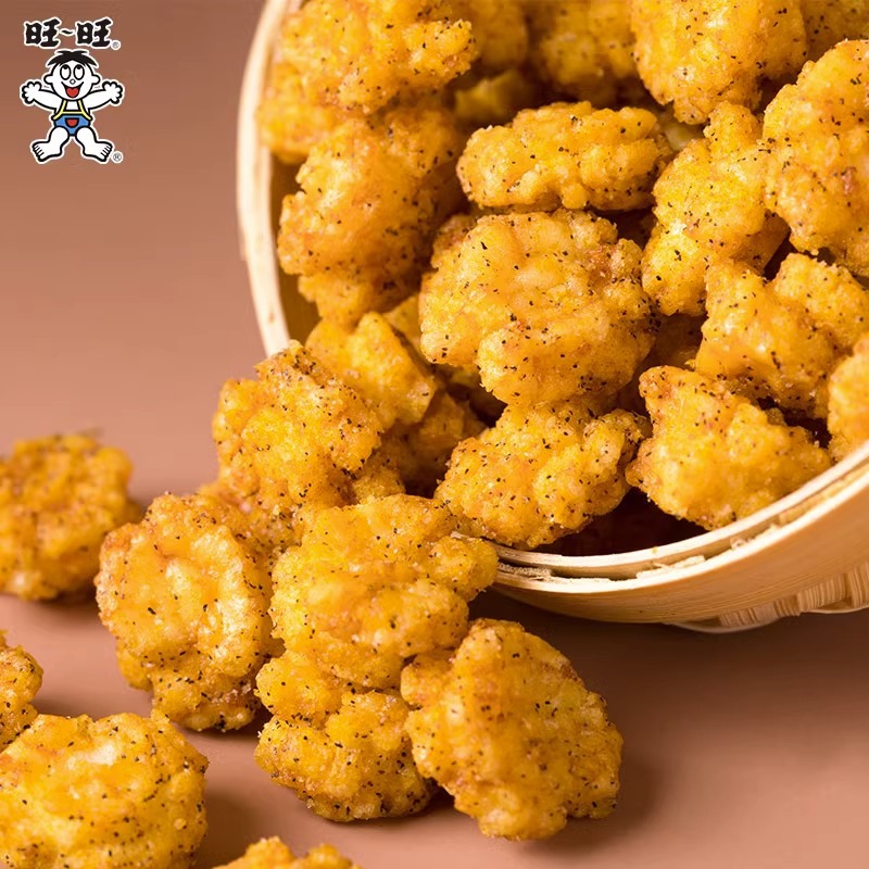 Wangwang small crisp 18g Wangzai millet crisp children's original snack snack office puffed food wholesale