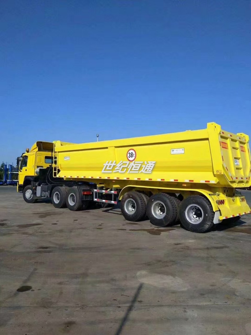 10,3 м самосвальный полуприцеп с U-образным задним откидным кузовом, прямая поставка с завода для массового экспорта