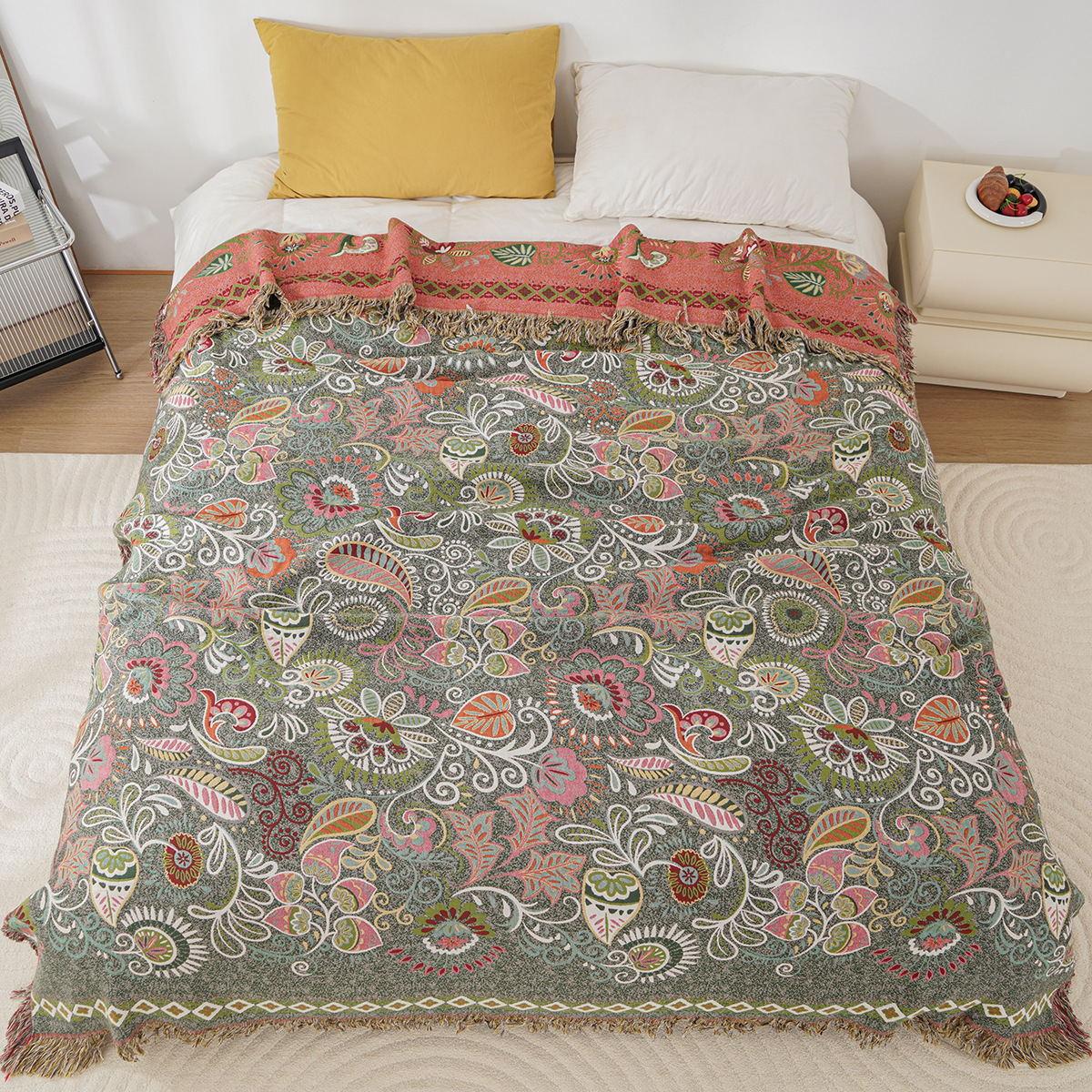 New High-end Thickened Cotton Gauze Towel Blanket Nap Single Double Bed Cover Multifunctional Gauze Blanket