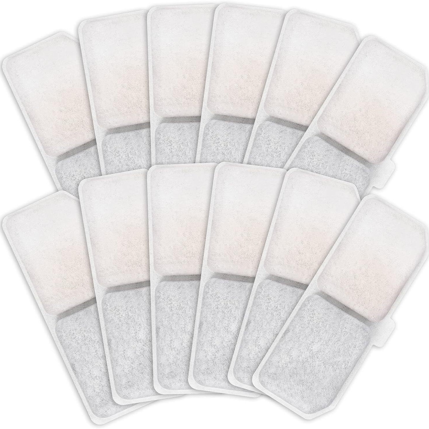 Amazon Cross-Border Pet Water Dispenser Filter Element Filter Piece Foreign Trade Activated Carbon Filter Cotton Factory Wholesale