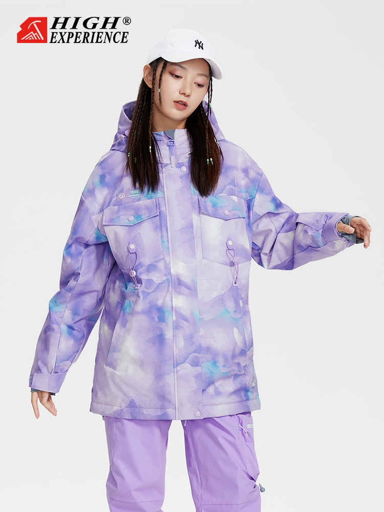Специальное предложение женского лыжного костюма, водонепроницаемое и теплое, профессиональное снаряжение для сноуборда, лыжная куртка и снепанталоны