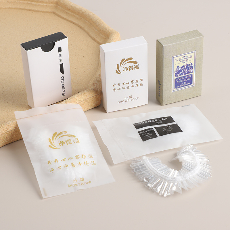 Factory wholesale hotel disposable shower cap bath beauty salon waterproof shower cap now independently packaged