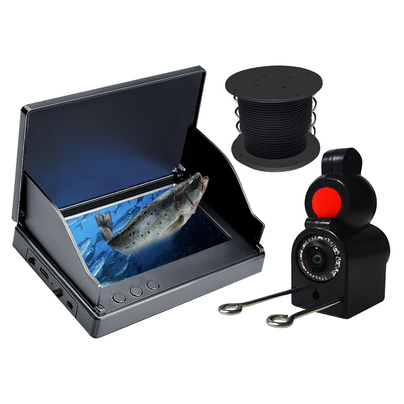 Fish finder underwater high-definition visual camera night vision probe fish-watching artifact deep well underwater detection