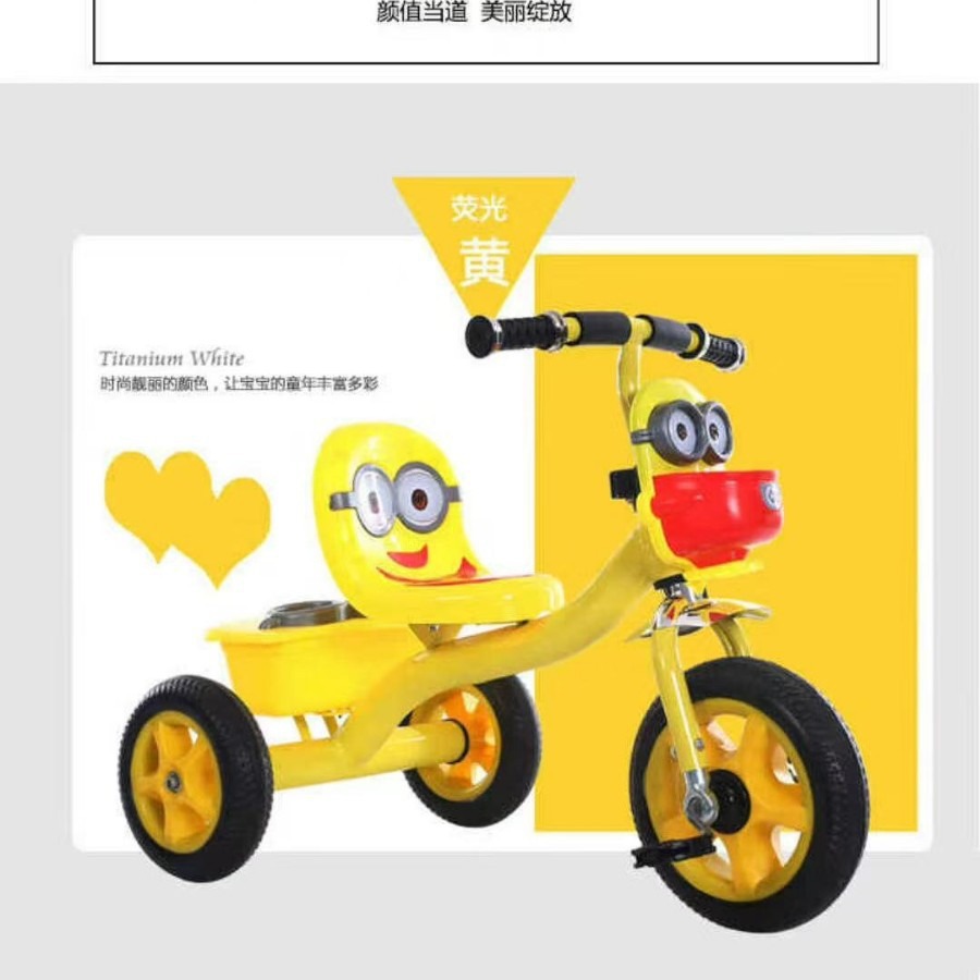 New Tricycle Bicycle Baby Stroller Child Stroller Bicycle for Boys and Girls Aged 1-3-5 Years Old