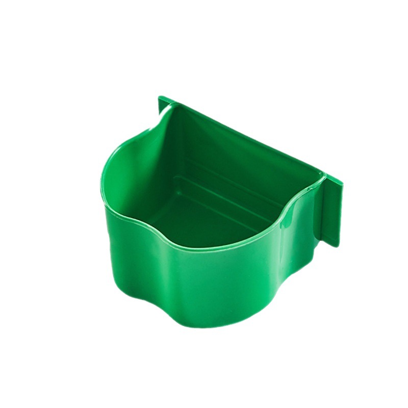 Bird Feeder Bowl Parrot Bird Feeding Box Bird Water Tank Cup Bird Cage Plastic Auxiliary Accessories Factory Direct Supply