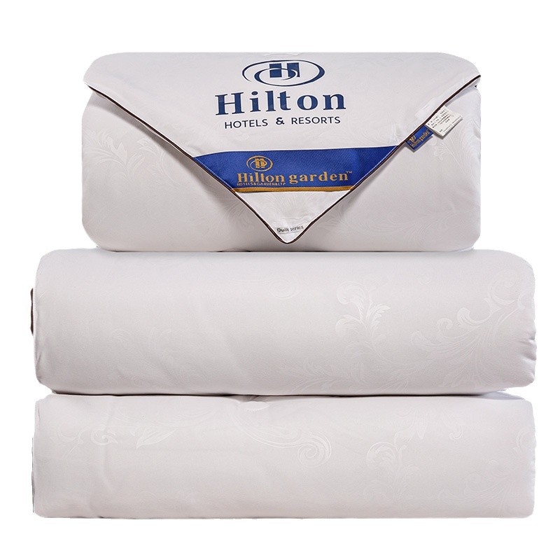 Hilton Hotel Mulberry Silk Quilt Gift Box Spring Autumn Winter B&B Quilt Core Group Purchase Gift Quilt Wholesale
