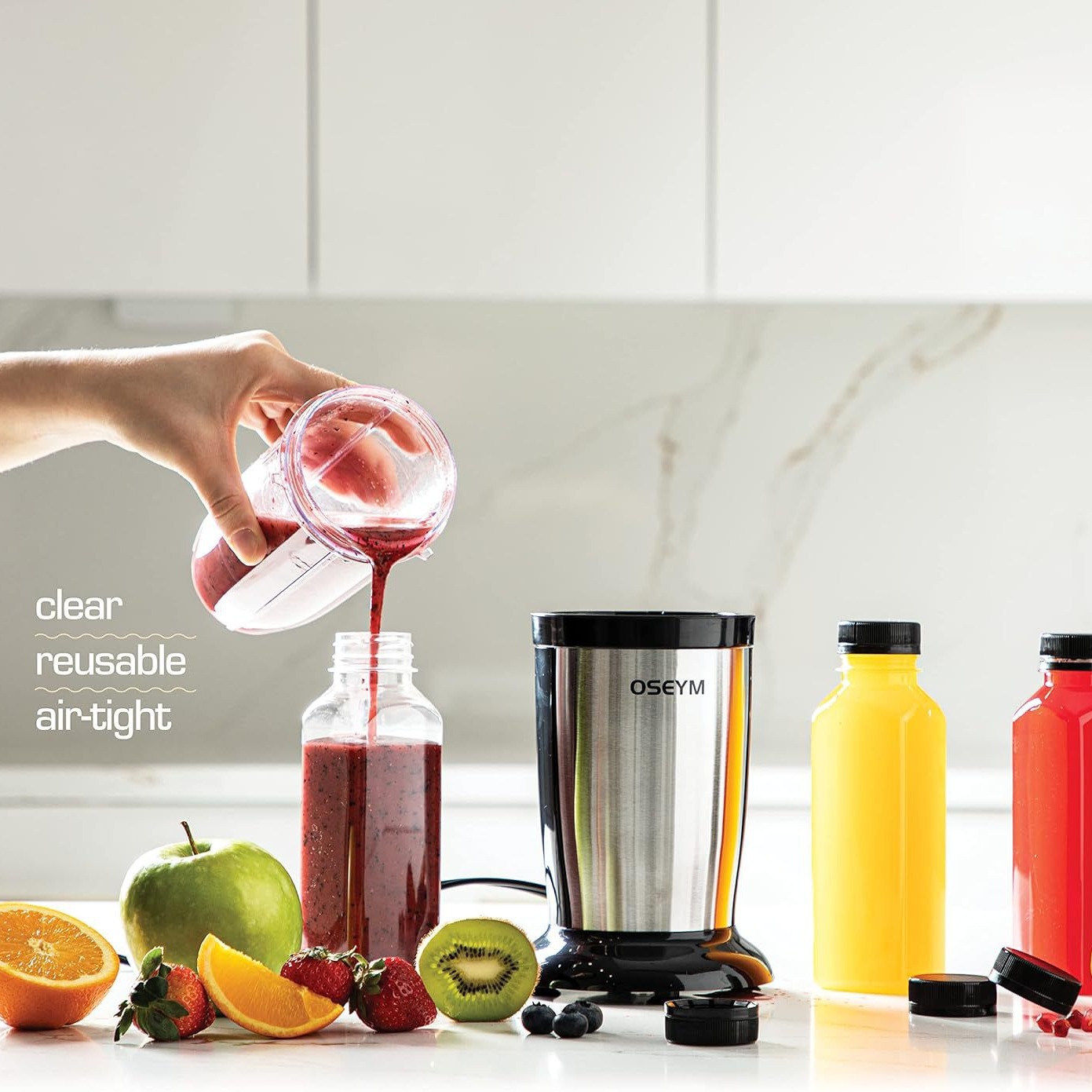 In stock wholesale 500ml square beverage bottle PET food material plastic bottle juice sour plum soup cold tea bottle